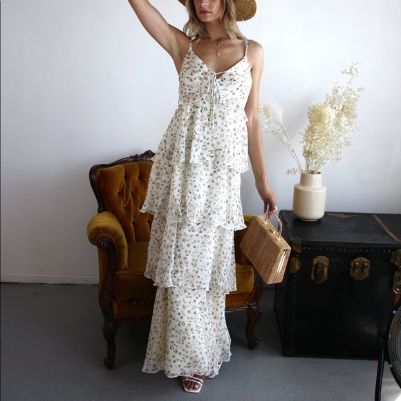 Floral maxi dress - Picture 2 of 3